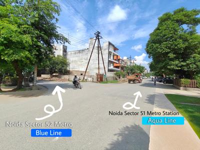 Image of 500 Sq.ft 1 RK Builder Floor for rent in Sector 51, Noida for Rs. 17500
