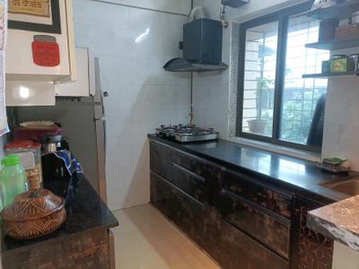 Kitchen Image of 1000 Sq.ft 3 BHK Apartment / Flat for sale in Twins Marvel, Kharghar Navi Mumbai for Rs. 16000000