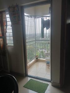Balcony Image of 502 Sq.ft 2 BHK Apartment / Flat for sale in Shapoorji Pallonji Joyville Howrah Tower A2 Crest, Domjur Howrah for Rs. 3200000