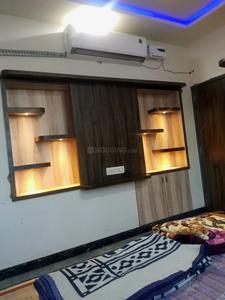 Bedroom Image of 500 Sq.ft 1 BHK Builder Floor for rent in Kudi Bhagtasni Housing Board Jodhpur for Rs. 13000