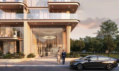 Building Image of 689 Sq.ft 1 BHK Apartment / Flat for sale in Al Sufouh Dubai for Rs. 47289148