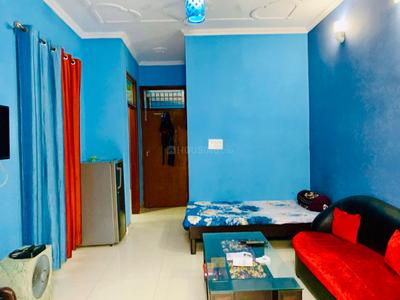 Bedroom Image of 950 Sq.ft 1 BHK Builder Floor for rent in RHO I Greater Noida for Rs. 19000