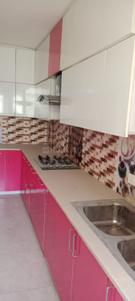 Kitchen Image of 1725 Sq.ft 3 BHK Apartment / Flat for rent in Maya Estatz Maya Garden 1, Nabha Zirakpur for Rs. 20000