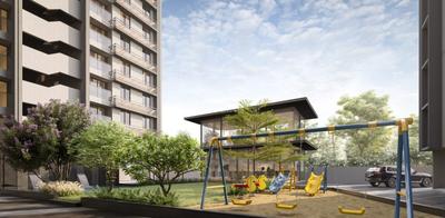 Image of 1300 Sq.ft 2 BHK Apartment / Flat for sale in Happy Uptown, Bopal, Ahmedabad for Rs. 5460000