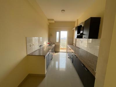 Kitchen Image of 1555 Sq.ft 3 BHK Apartment / Flat for sale in Paramount Golfforeste Premium Apartments, Surajpur Greater Noida for Rs. 10500000
