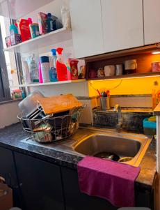 Kitchen Image of 1650 Sq.ft 3 BHK Apartment / Flat for rent in Goyal Orchid Whitefield, Whitefield Bengaluru for Rs. 77000