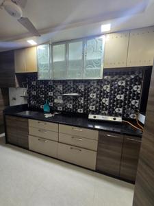 Kitchen Image of 525 Sq.ft 1 BHK Apartment / Flat for rent in Kandivali East Mumbai for Rs. 33000