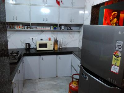 Kitchen Image of 585 Sq.ft 1 BHK Apartment / Flat for rent in Pride Mantri Aangan, Mundhwa Pune for Rs. 25000