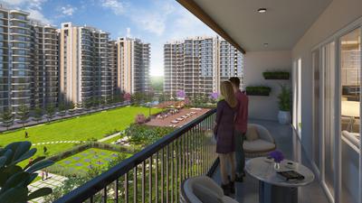 Balcony Image of 1250 Sq.ft 2 BHK Apartment / Flat for sale in Sector 16 Bhiwadi for Rs. 6000000
