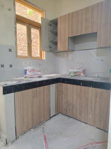Kitchen Image of 680 Sq.ft 2 BHK Builder Floor for sale in Khanpur New Delhi for Rs. 3600000