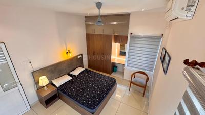 Bedroom Image of 800 Sq.ft 2 BHK Builder Floor for rent in Kacheripady Kochi for Rs. 33000