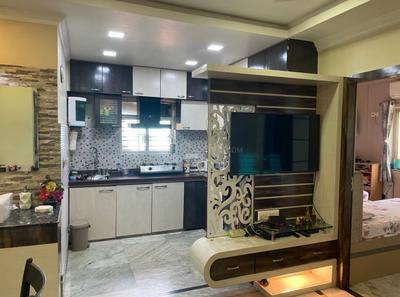 Kitchen Image of 780 Sq.ft 2 BHK Apartment / Flat for sale in Botanical Garden Area Howrah for Rs. 3200000
