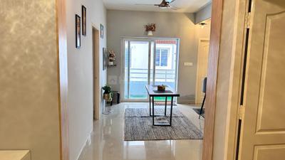 Hall Image of 990 Sq.ft 2 BHK Apartment / Flat for sale in Sagas Coral Springs, Muttukadu Chennai for Rs. 12700000
