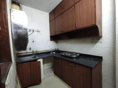 Kitchen Image of 500 Sq.ft 1 BHK Builder Floor for rent in Khirki Extension New Delhi for Rs. 16500