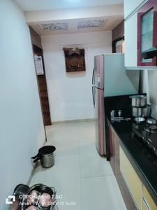 Kitchen Image of 600 Sq.ft 1 BHK Apartment / Flat for rent in Bajaj Enchante Panchsheel CHSL, Andheri West Mumbai for Rs. 65000