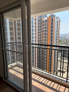 Balcony Image of 1350 Sq.ft 3 BHK Apartment / Flat for rent in K Town, Kiwale Pune for Rs. 35000