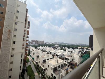 Balcony Image of 2240 Sq.ft 3 BHK Apartment / Flat for rent in Lansum El Dorado, Narsingi Hyderabad for Rs. 73000