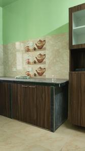 Kitchen Image of 980 Sq.ft 2 BHK Apartment / Flat for rent in Chinar Park Kolkata for Rs. 18000