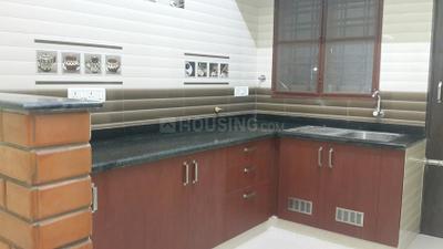 Kitchen Image of 1200 Sq.ft 2 BHK Independent House for rent in Chikkajala Bengaluru for Rs. 15000