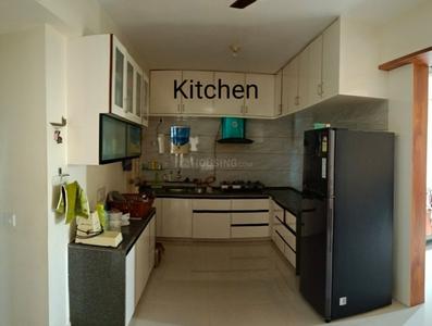 Kitchen Image of 1485 Sq.ft 3 BHK Apartment / Flat for rent in Dev Parisar, Vaishno Devi Circle Ahmedabad for Rs. 30000