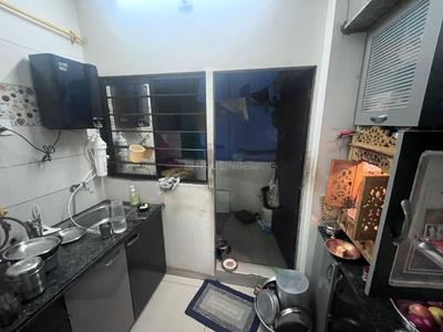 Kitchen Image of 600 Sq.ft 2 BHK Apartment / Flat for sale in Shakti Sharnam Happy Homes, New Karelibaug Vadodara for Rs. 3000000