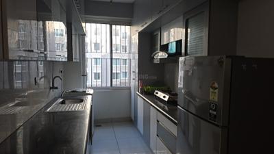 Kitchen Image of 1080 Sq.ft 2 BHK Apartment / Flat for sale in Brigade Cedar, Boodihal Bengaluru for Rs. 9800000