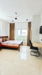 Bedroom Image of 300 Sq.ft 1 RK Studio for rent in Indira Nagar Bengaluru for Rs. 30000