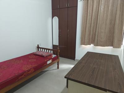 Bedroom Image of 1500 Sq.ft 3 BHK Apartment / Flat for rent in Athani Aluva for Rs. 28000