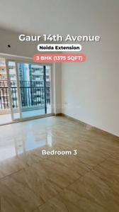 Hall Image of 1375 Sq.ft 3 BHK Apartment / Flat for sale in Gaurs 14th Avenue, Noida Extension Greater Noida for Rs. 12700000