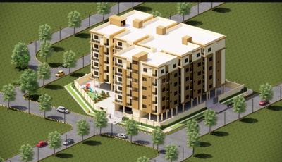 Image of 1195 Sq.ft 2 BHK Apartment / Flat for sale in Apex Sri Rama Durga Towers, Ramachandrapuram, Rajahmundry for Rs. 5019000