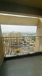 Balcony Image of 1100 Sq.ft 2 BHK Apartment / Flat for rent in Sukhwani Kingsley, Thergaon Pune for Rs. 26000