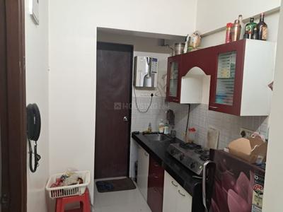 Kitchen Image of 528 Sq.ft 1 BHK Apartment / Flat for rent in Bhoomi Acres, Hiranandani Estate Thane for Rs. 23500