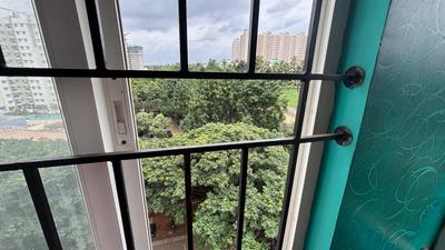 Balcony Image of 1083 Sq.ft 3 BHK Apartment / Flat for rent in Provident Sunworth City, Kambipura Bengaluru for Rs. 25000