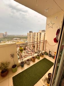 Balcony Image of 1250 Sq.ft 2 BHK Apartment / Flat for sale in Mahagun Moderne, Sector 78 Noida for Rs. 16599000