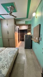 Bedroom Image of 350 Sq.ft 1 RK Studio for rent in Microtek Greenburg, Sector 86 Gurgaon for Rs. 13000