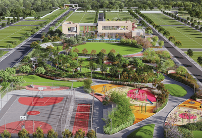 Image of 1000 Sq.ft Residential Plot / Land for sale in Godrej Greenview Estate, Rajoda, Indore for Rs. 5500000