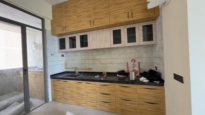 Kitchen Image of 2450 Sq.ft 3 BHK Apartment / Flat for rent in Saamarth H7, PDPU Road Gandhinagar for Rs. 35000