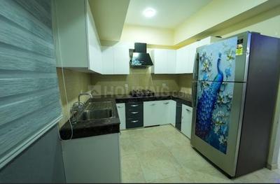 Kitchen Image of 2260 Sq.ft 4 BHK Apartment / Flat for rent in Experion Capital, Gomti Nagar Lucknow for Rs. 90000