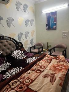 Bedroom Image of 650 Sq.ft 2 BHK Independent House for rent in Dabri New Delhi for Rs. 14000
