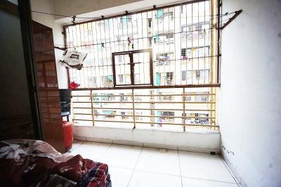Balcony Image of 1314 Sq.ft 2 BHK Apartment / Flat for sale in Vastral Ahmedabad for Rs. 4300000
