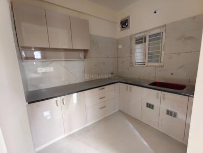 Kitchen Image of 600 Sq.ft 1 BHK Apartment / Flat for rent in Kaggadasapura Bengaluru for Rs. 30000