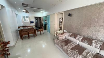 Living Room Image of 1050 Sq.ft 3 BHK Apartment / Flat for rent in Prem Tower, Goregaon West Mumbai for Rs. 100000