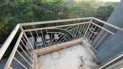 Balcony Image of 584 Sq.ft 1 BHK Apartment / Flat for rent in Aditya Urban Homes Phase 1A, Bamheta Village Ghaziabad for Rs. 12000
