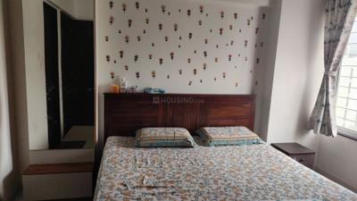 Bedroom Image of 1200 Sq.ft 3 BHK Apartment / Flat for rent in Mantra Essence, Undri Pune for Rs. 25000