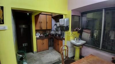 Kitchen Image of 1200 Sq.ft 2 BHK Builder Floor for rent in Rajarhat Kolkata for Rs. 18000