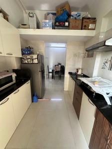 Kitchen Image of 750 Sq.ft 1 BHK Apartment / Flat for rent in Rutu Riverview Classic, Kalyan West Kalyan for Rs. 16999