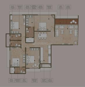 Image of 1051 Sq.ft 3 BHK Apartment / Flat for sale in V K Sky Casa, Ghatkopar East, Mumbai for Rs. 35800000