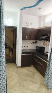 Kitchen Image of 600 Sq.ft 1 BHK Builder Floor for rent in Subhash Nagar New Delhi for Rs. 24000