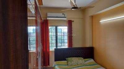 Bedroom Image of 1390 Sq.ft 4 BHK Apartment / Flat for rent in Loharuka Green Heights, Rajarhat Kolkata for Rs. 35000