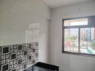 Kitchen Image of 700 Sq.ft 1 BHK Apartment / Flat for rent in JVM Sarvam, Kasarvadavali Thane for Rs. 16004